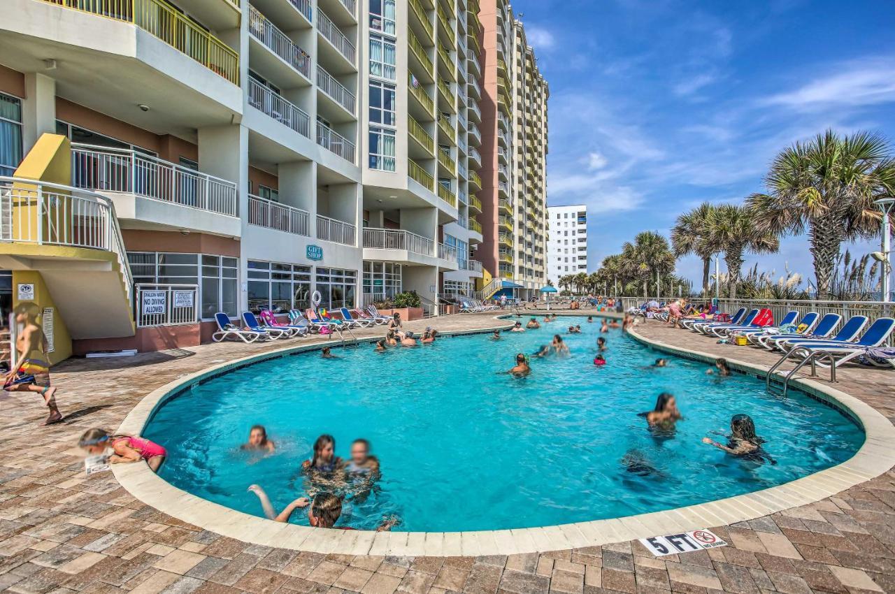 Oceanfront North Myrtle Beach Gem Pools Access! Esterno foto