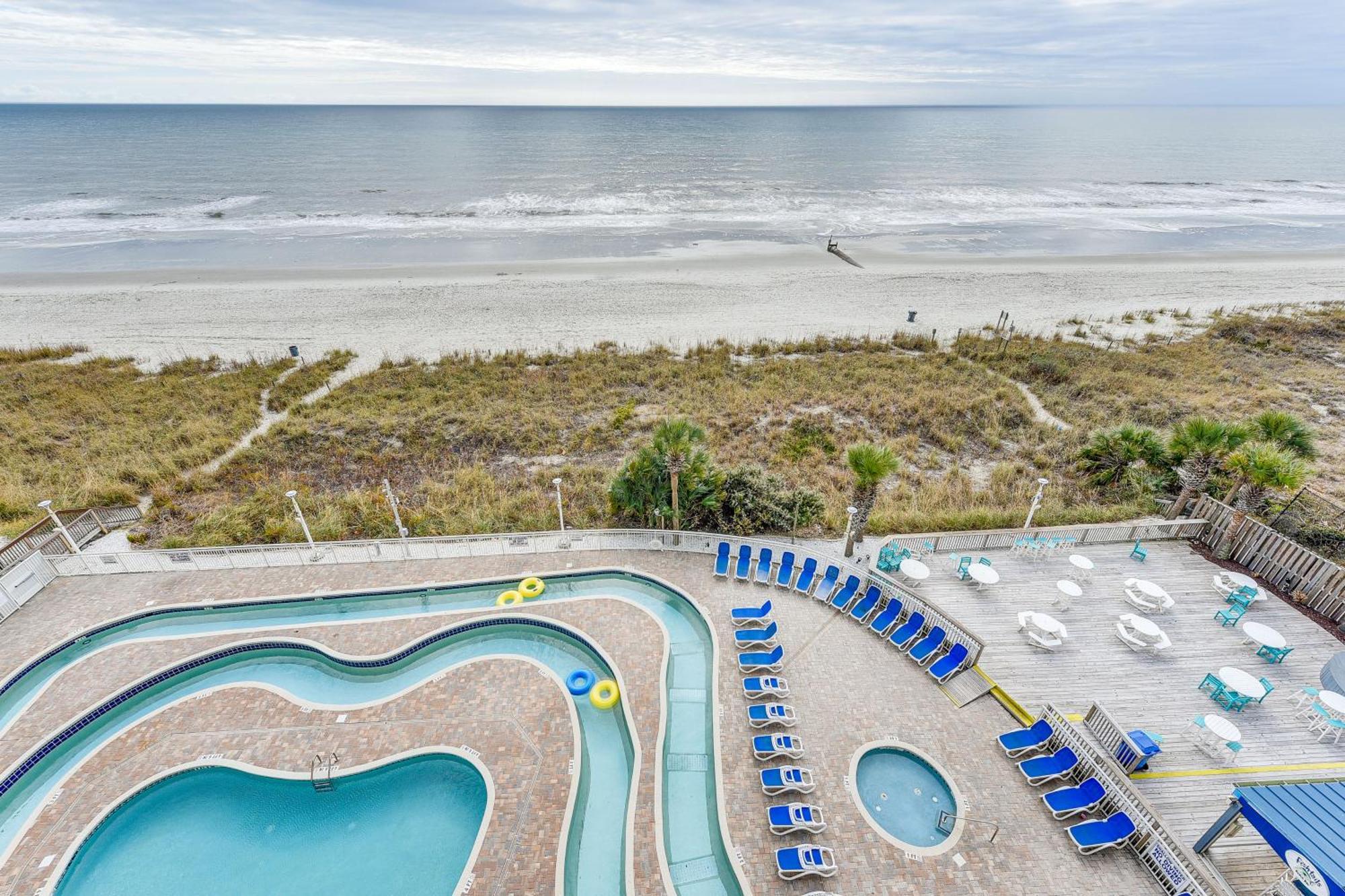 Oceanfront North Myrtle Beach Gem Pools Access! Esterno foto